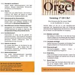 Konzertreihe Orgel 2021