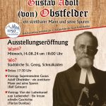 Obstfelder Einladung Plakat