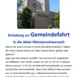 Gemeindefahrt Schwarzach 2025