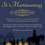 Plakat Martinstag 2025