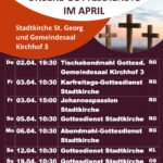 Gottesdienstplan1 April 2026